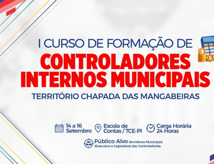 TCE-PI vai realizar curso de formação para controladores internos municipais